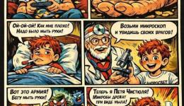 Роспотребнадзор представляет: приключения Пети Лентяева!